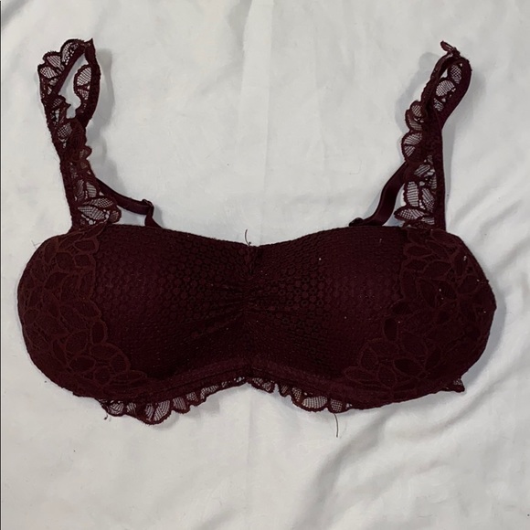 AERIE MAROON BRALETTE SIZE SMALL - Picture 5 of 5
